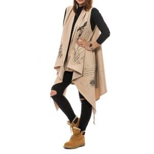 Cardigan dipinto ‘GEORGE BACOVIA’