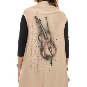 Cardigan dipinto ‘GEORGE ENESCU’