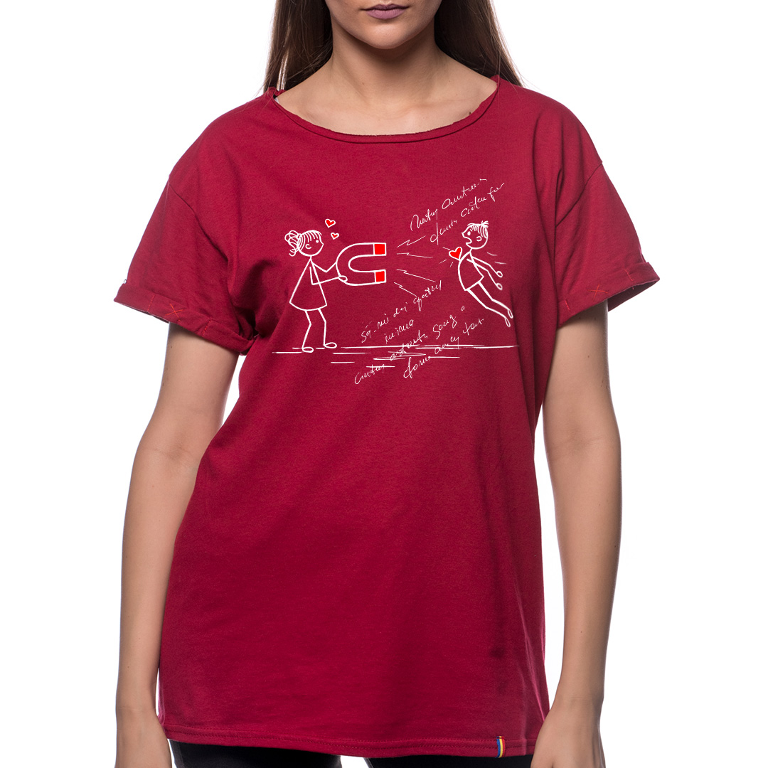 t-shirt-ce-avem-noi-e-magnetic-donna-rosso