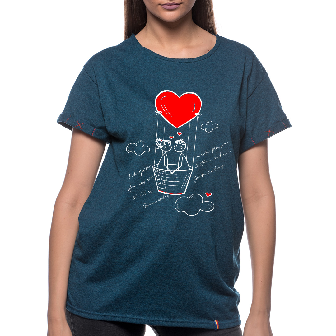 tricou-femei-iubirea-iti-da-aripi-albastru