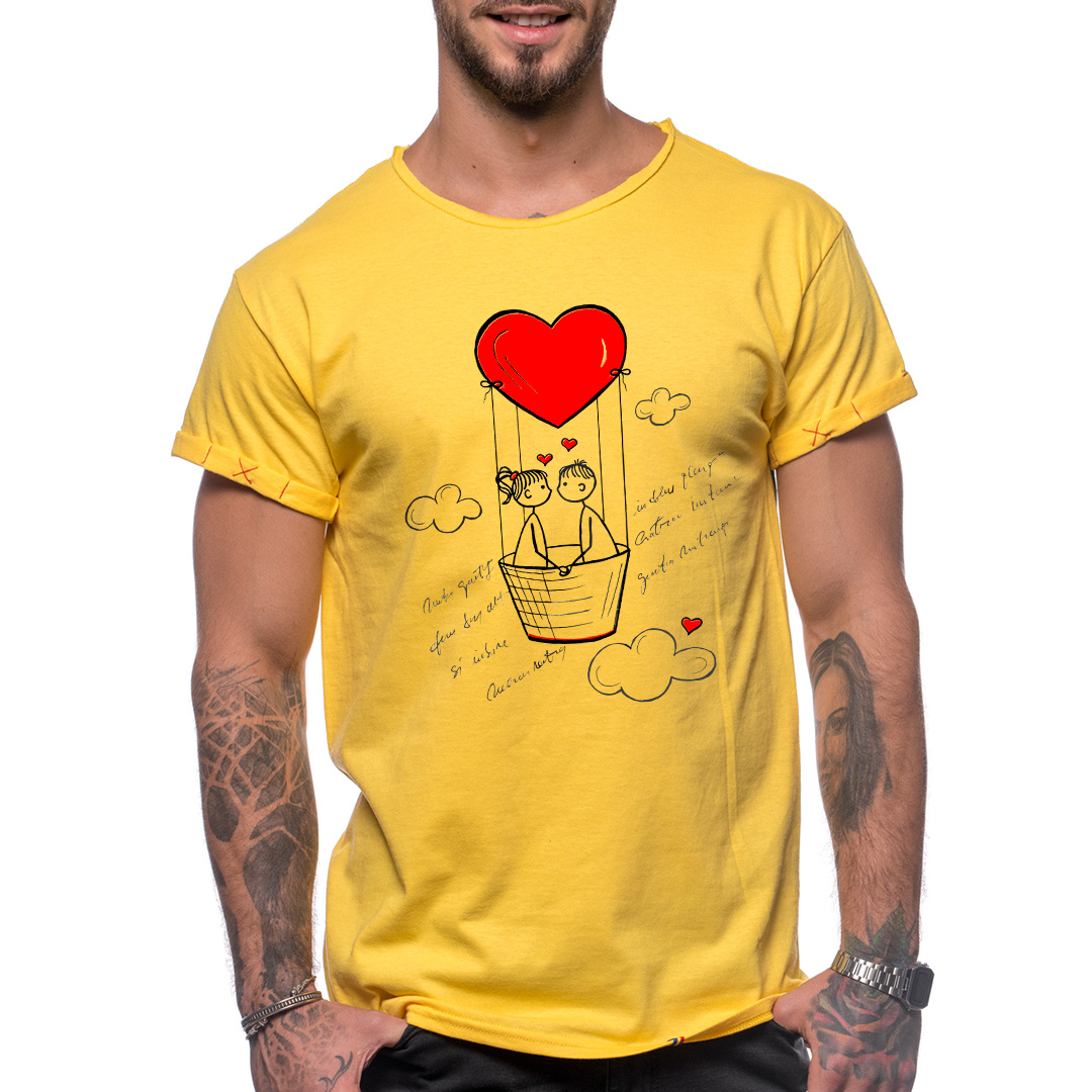 tricou-iubirea-iti-da-aripi-barbati-galben