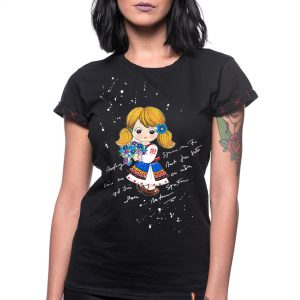 T-shirt ‘DOMNIȚĂ CU VIORELE’