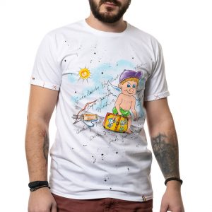 T-shirt “CUPIDON IA VACANȚĂ”