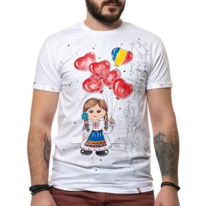 T-shirt “ÎNDRĂGOSTEȘTE-MĂ DE TINE”
