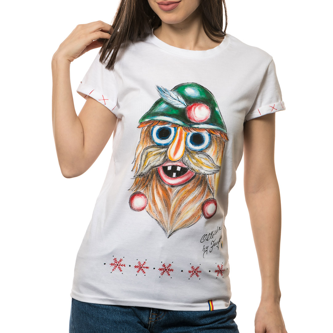 t-shirt-bianco-dipinto-donna-masca-traditionala-oltenia-1-1
