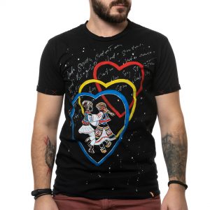 T-shirt “HORA-N SAT DE DRAGOBETE”