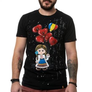 T-shirt “ÎNDRĂGOSTEȘTE-MĂ DE TINE”