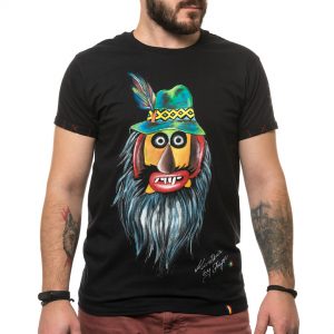 T-shirt ‘MASCĂ TRADIȚIONALĂ MUNTENIA 2’