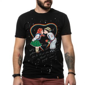 T-shirt “TE SĂRUT DE DRAGOBETE”