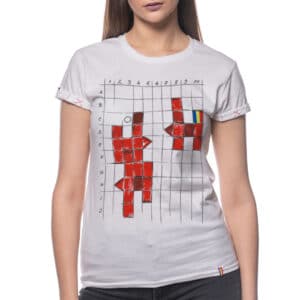 T-shirt “AVIOANE PE HARTIE”