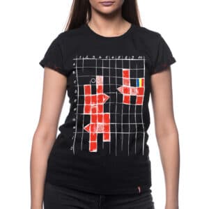 T-shirt “AVIOANE PE HARTIE”