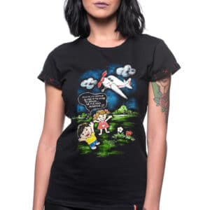 T-shirt “AVION CU MOTOR”