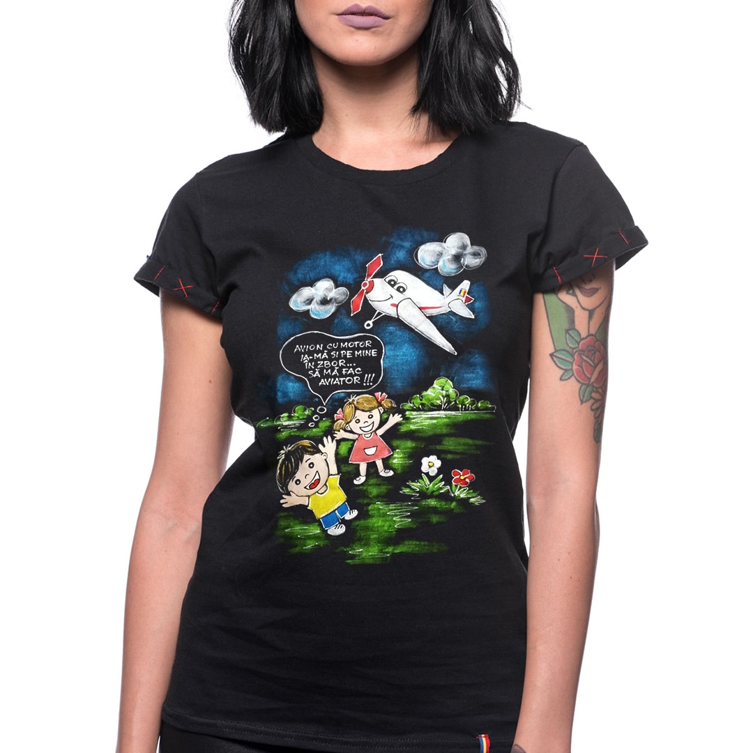 avion-cu-motor-donna-nero