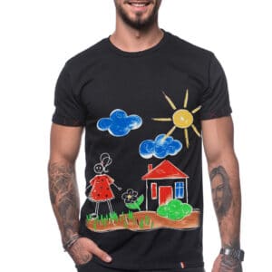 T-shirt “DESENE PE ASFALT”