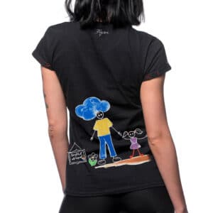 T-shirt “DESENE PE ASFALT”